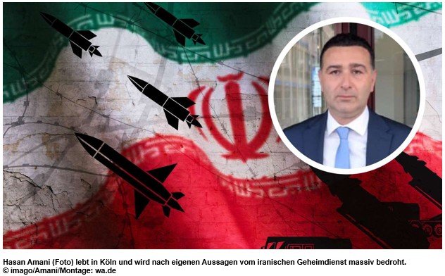 Iranischer Geheimdienst in NRW aktiv – Hasan Amani aus Köln fürchtet um sein Leben